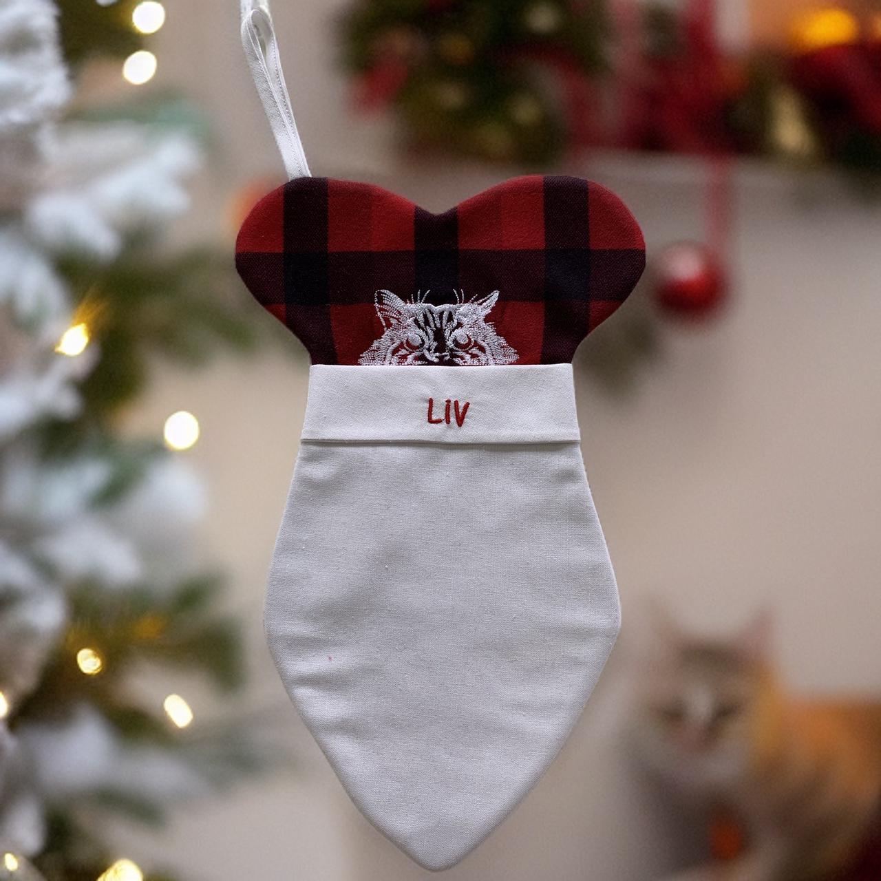 Cat and Dog Christmas Stockings