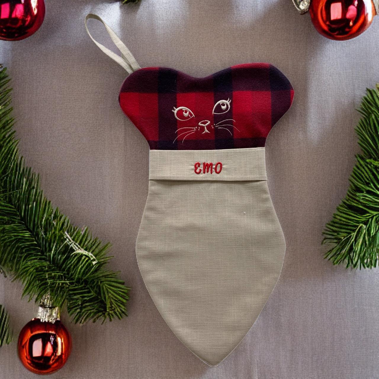 Cat and Dog Christmas Stockings