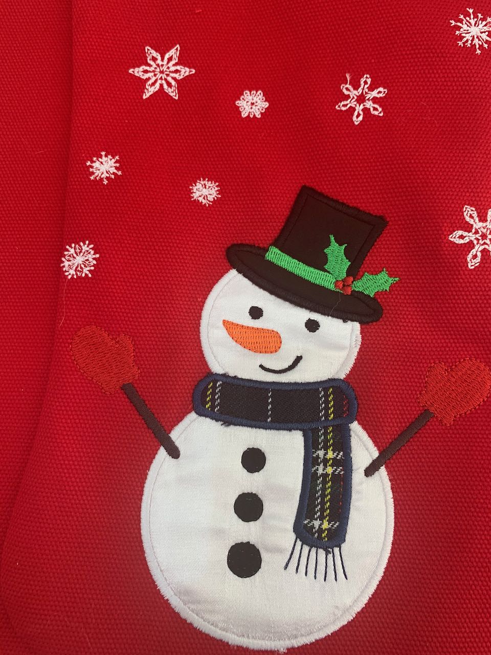 Christmas Stocking - Snowman