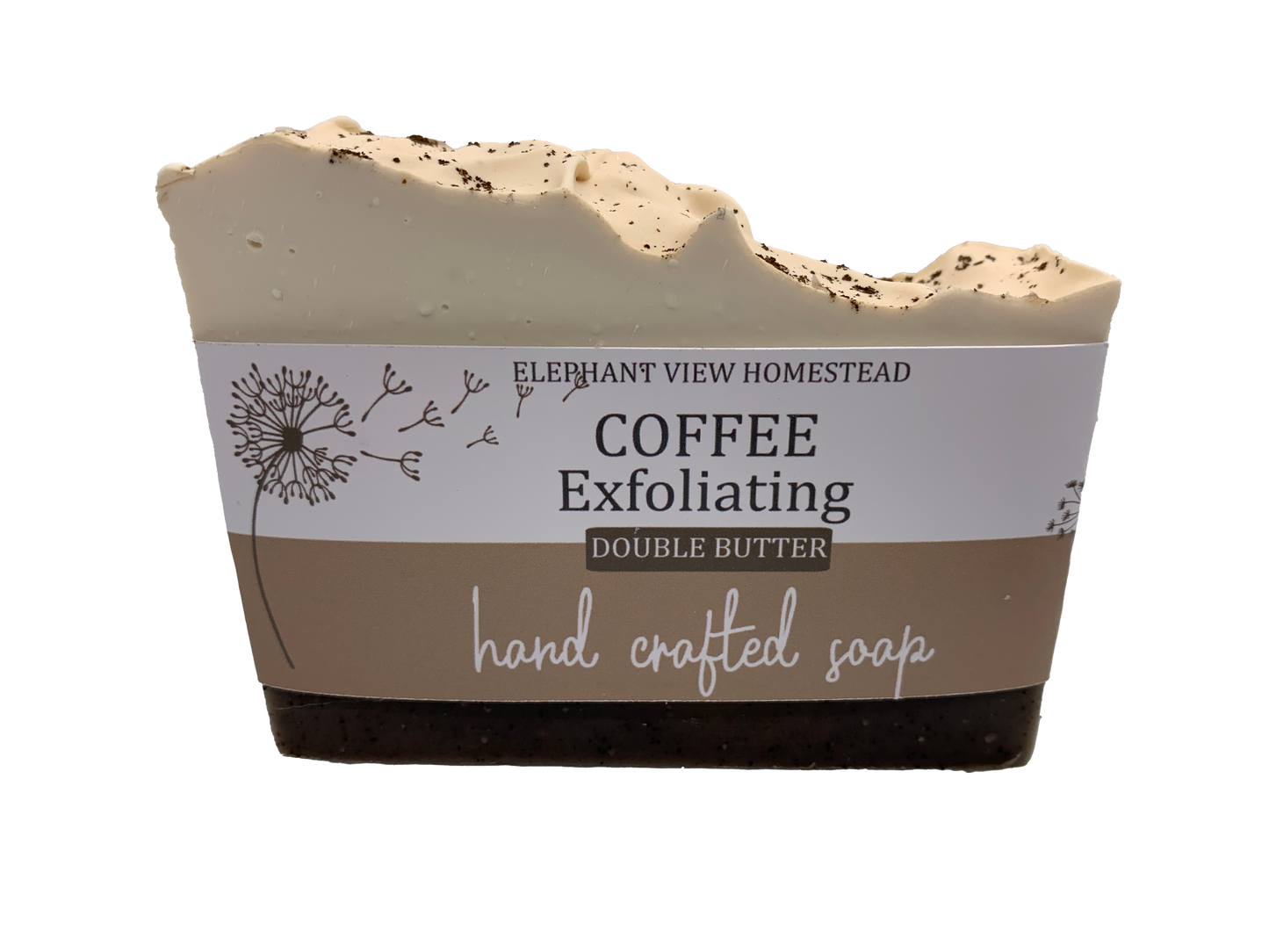 Coffee Exfoliating (Double Butter) Handmade soap