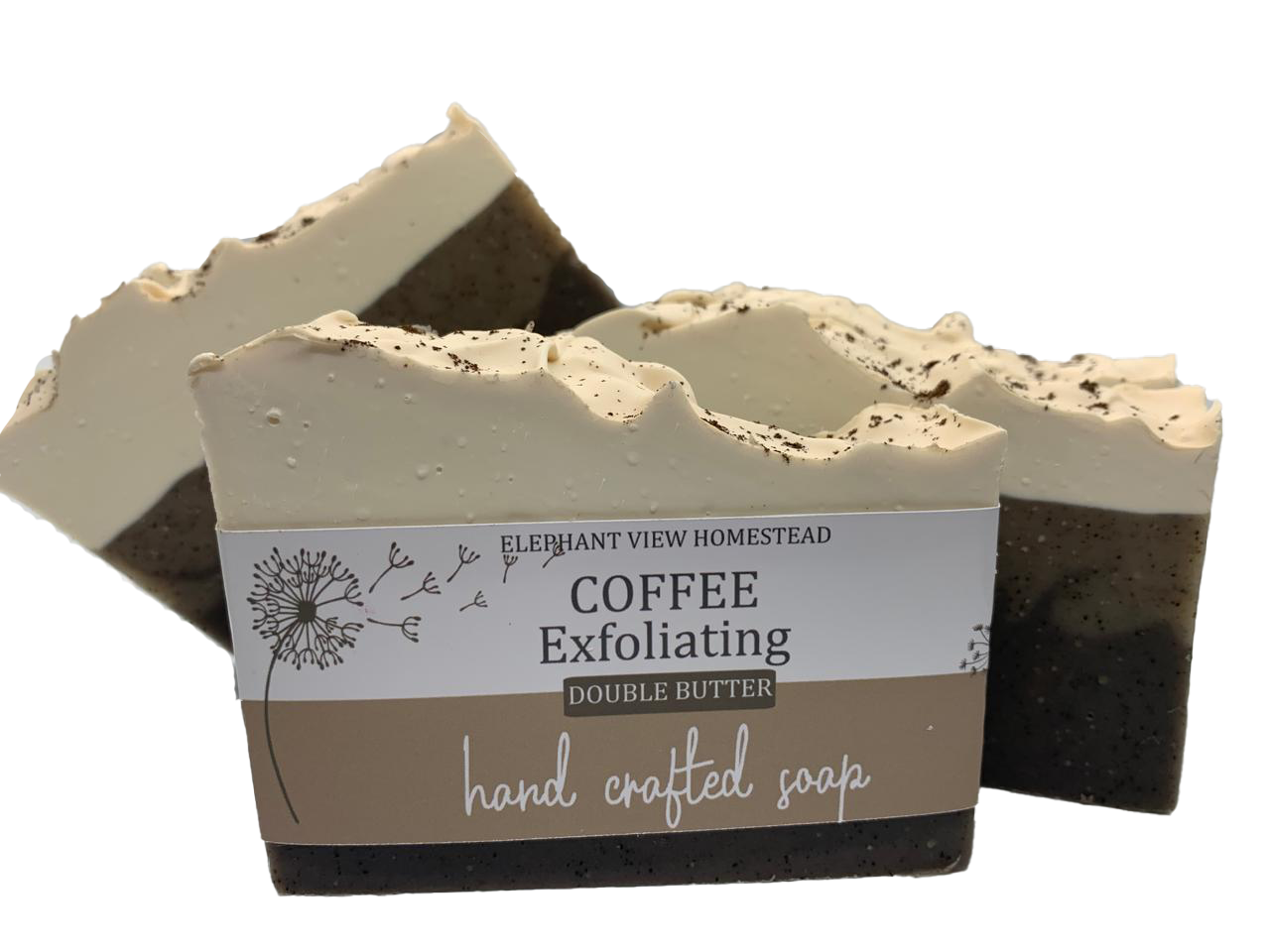 Coffee Exfoliating (Double Butter) Handmade soap