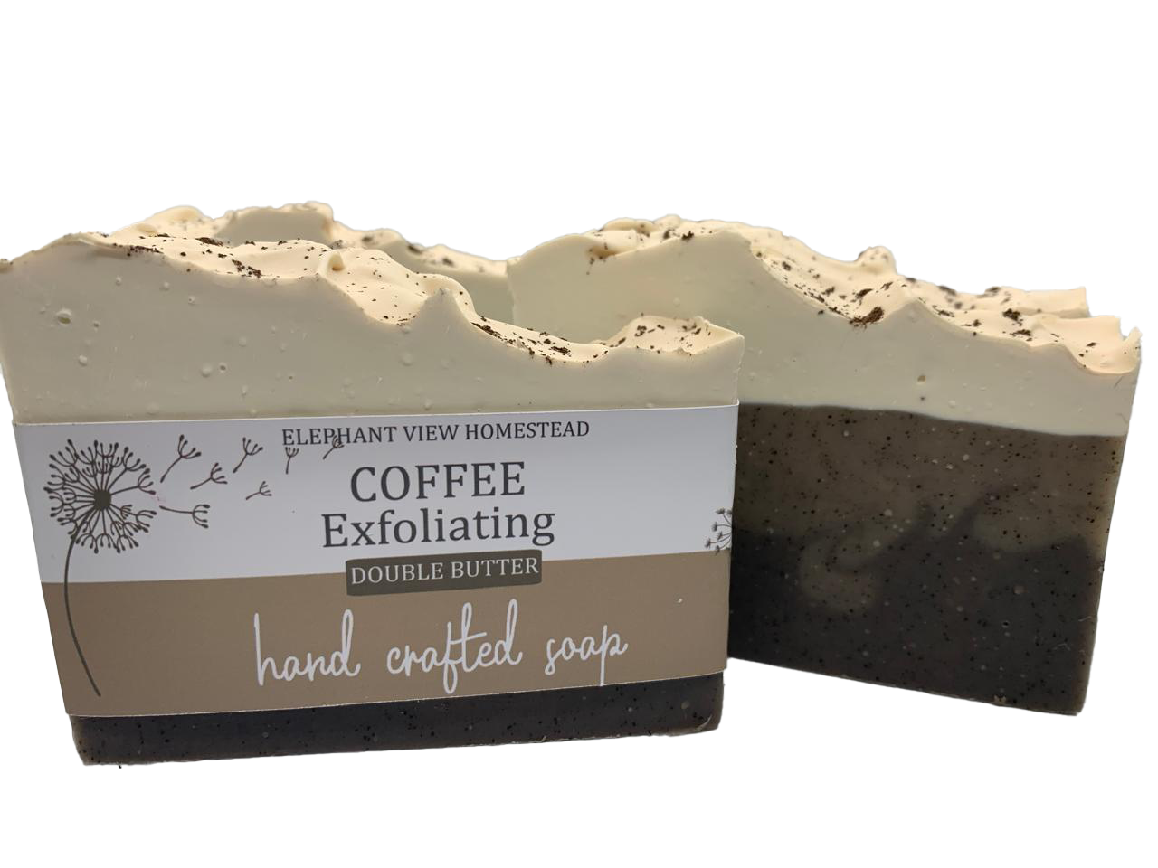 Coffee Exfoliating (Double Butter) Handmade soap