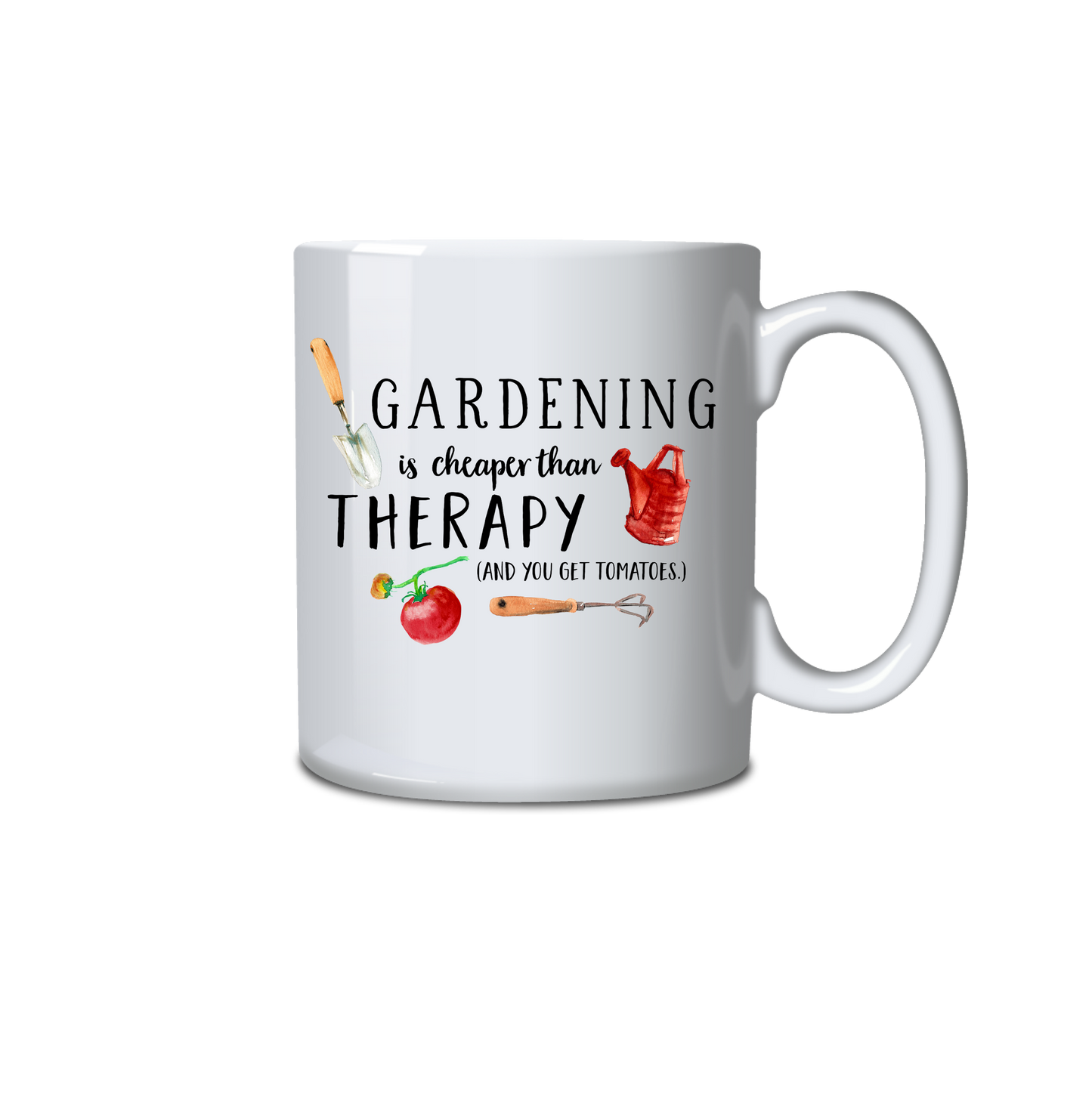 Gardening is cheaper than therapy