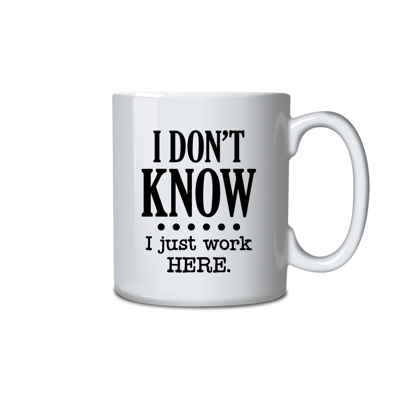 I don't know... I just work here