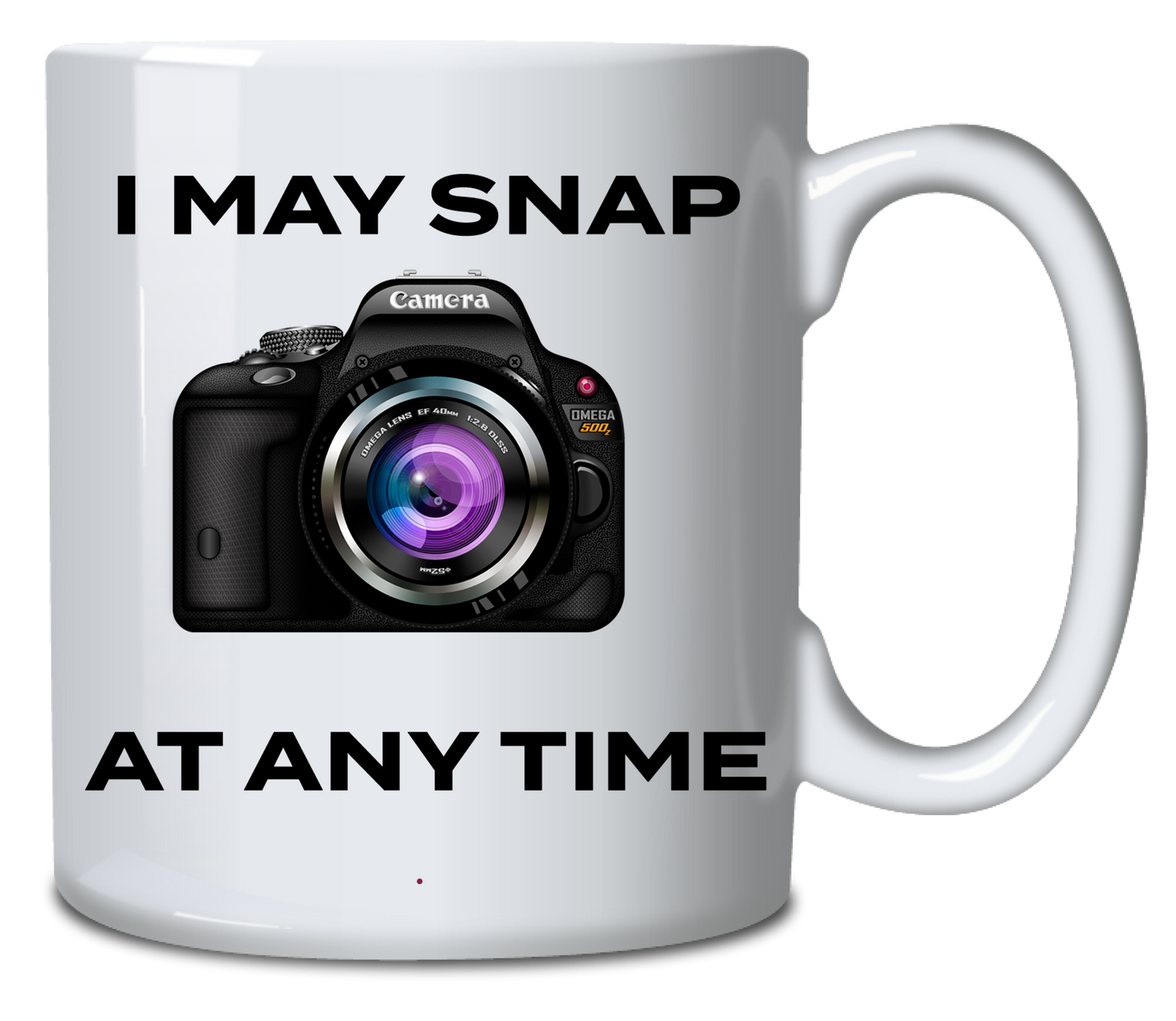 I may snap at any time