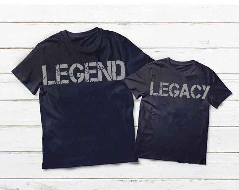 Legend Legacy Shirts for Dad and Son