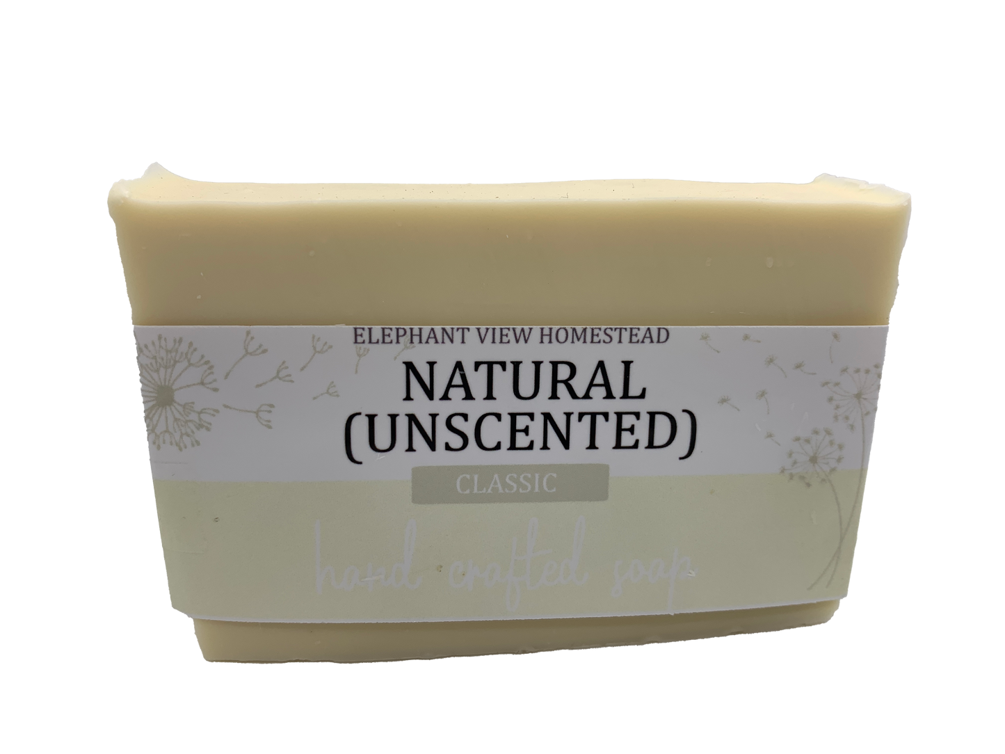 Natural - Unscented (Classic) Handmade soap
