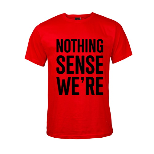 Nothing Sense We're