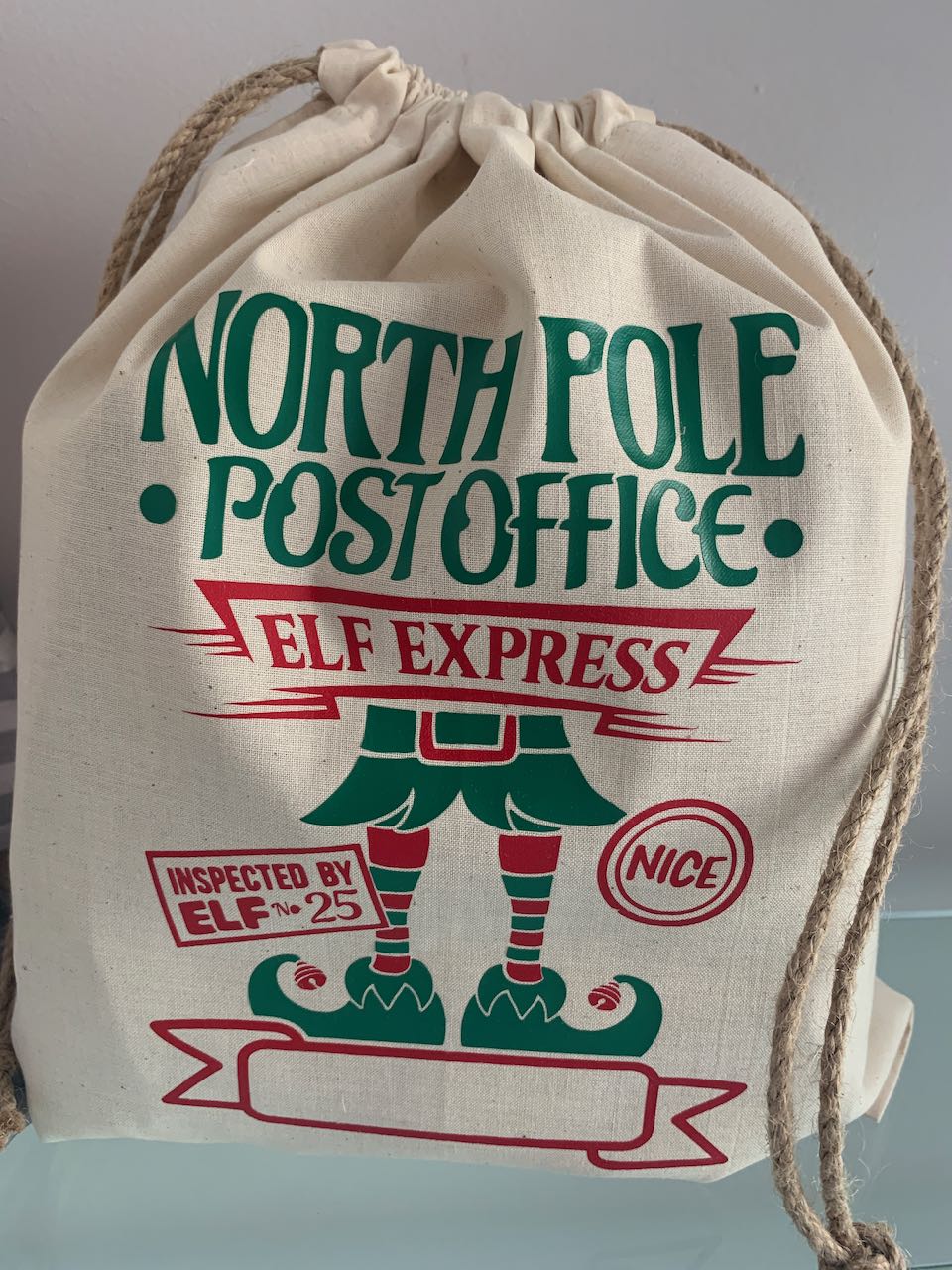 Santa Sacks - North Pole Post Office Elf Express