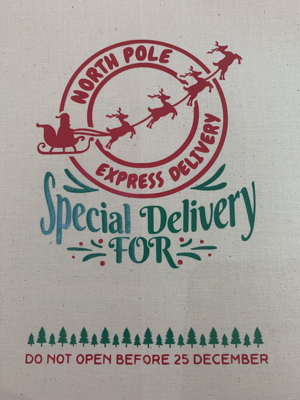 Santa Sacks - North Pole Express Delivery