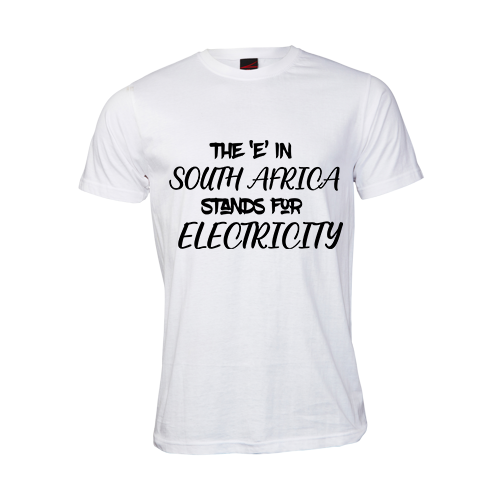 The e in South Africa stands for electricity