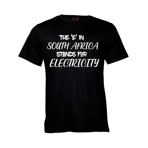 The e in South Africa stands for electricity