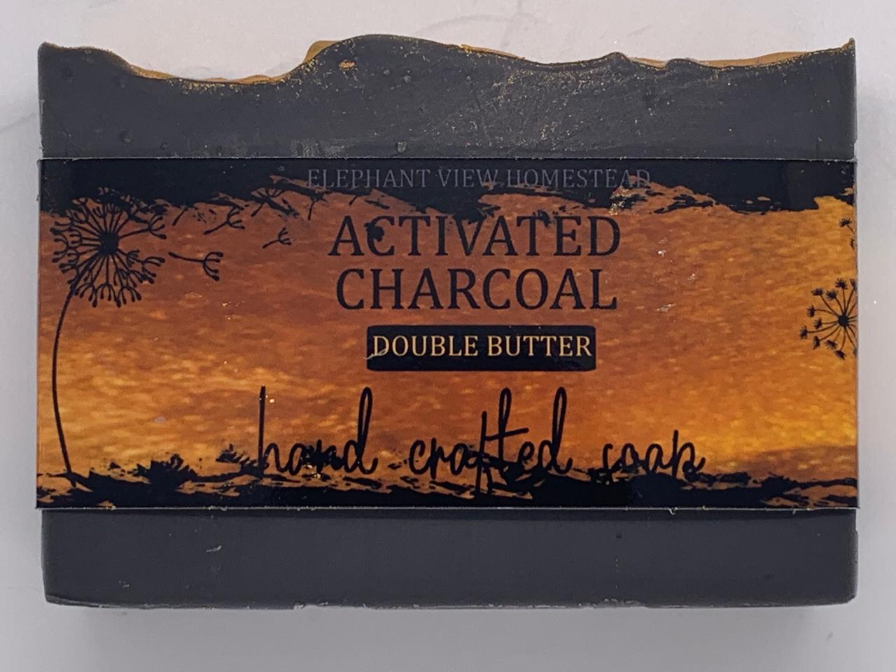 Activated Charcoal (Double Butter) Handmade soap