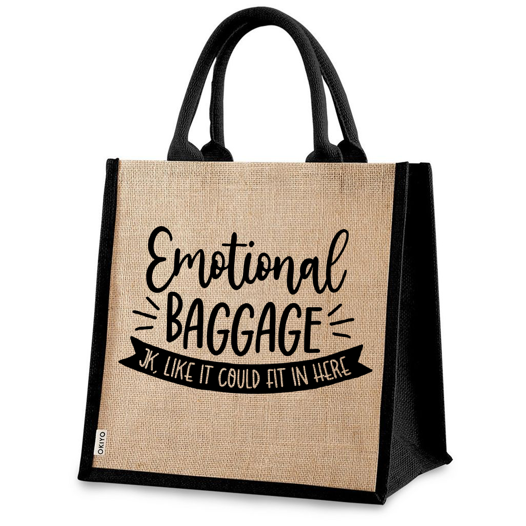 Jute Bag - Emotional Baggage