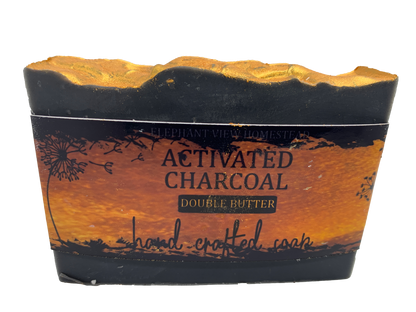 Activated Charcoal (Double Butter) Handmade soap