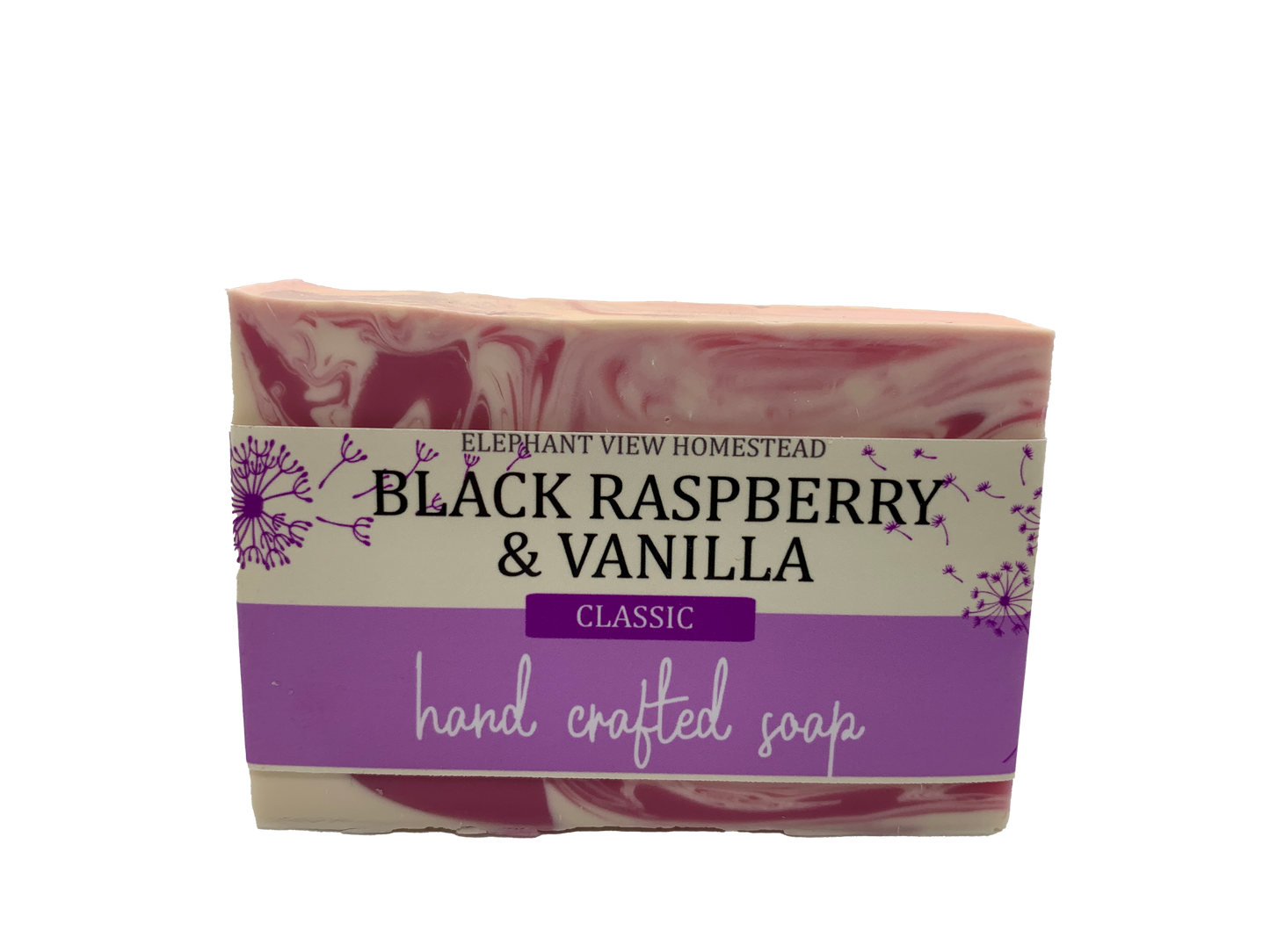 Black Raspberry & Vanilla (Classic) Handmade soap