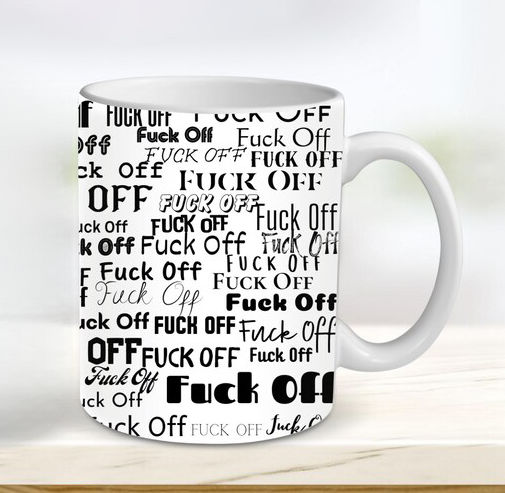 Bold and sassy F-Off Mug