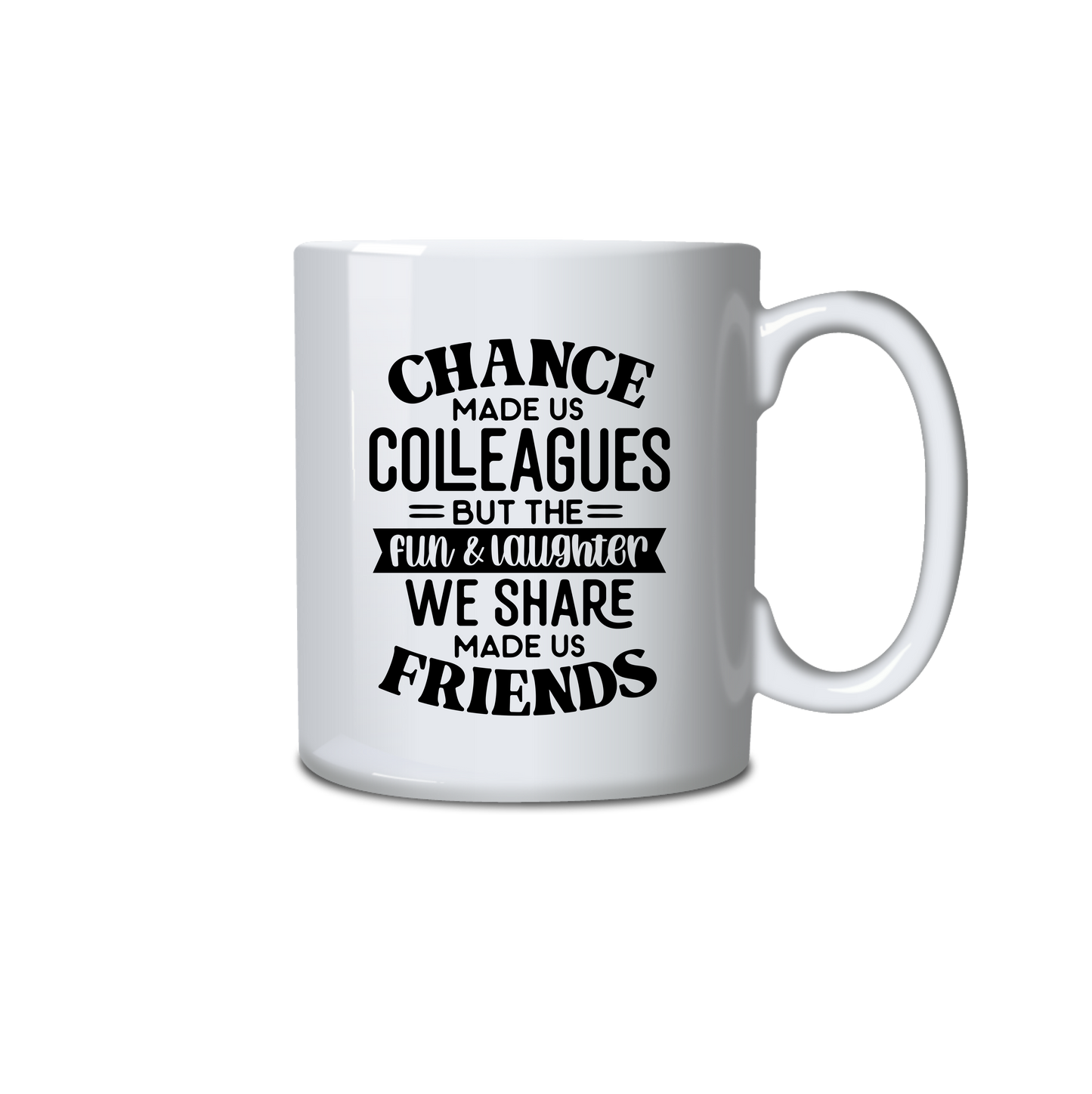 Chance made us colleagues