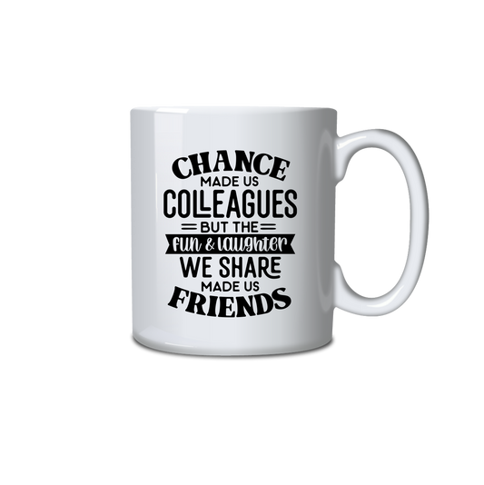Chance made us colleagues