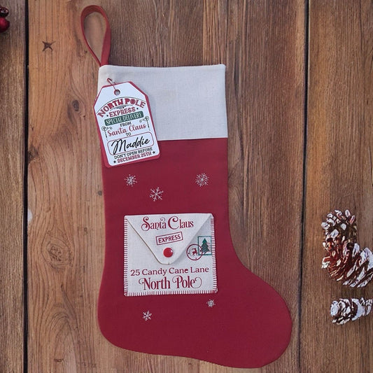 Christmas Stocking - Santa Letter