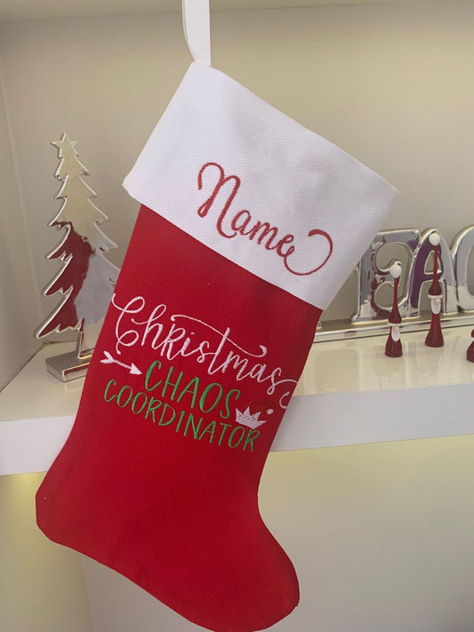 Christmas Stocking - Chaos Coordinator