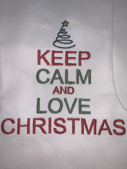 Christmas Stocking - Keep Calm and Love Christmas