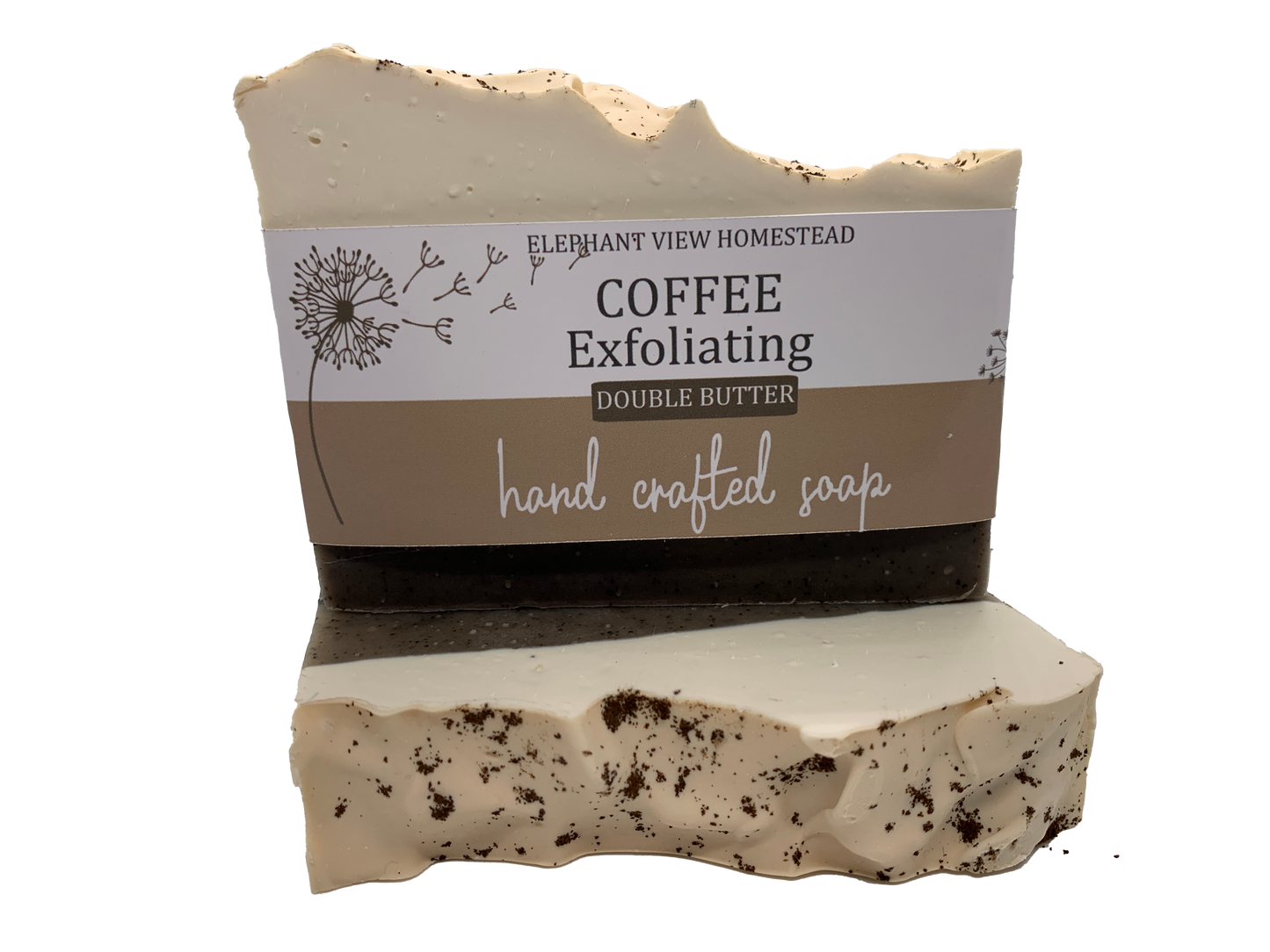 Coffee Exfoliating (Double Butter) Handmade soap