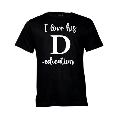 I love his D edication