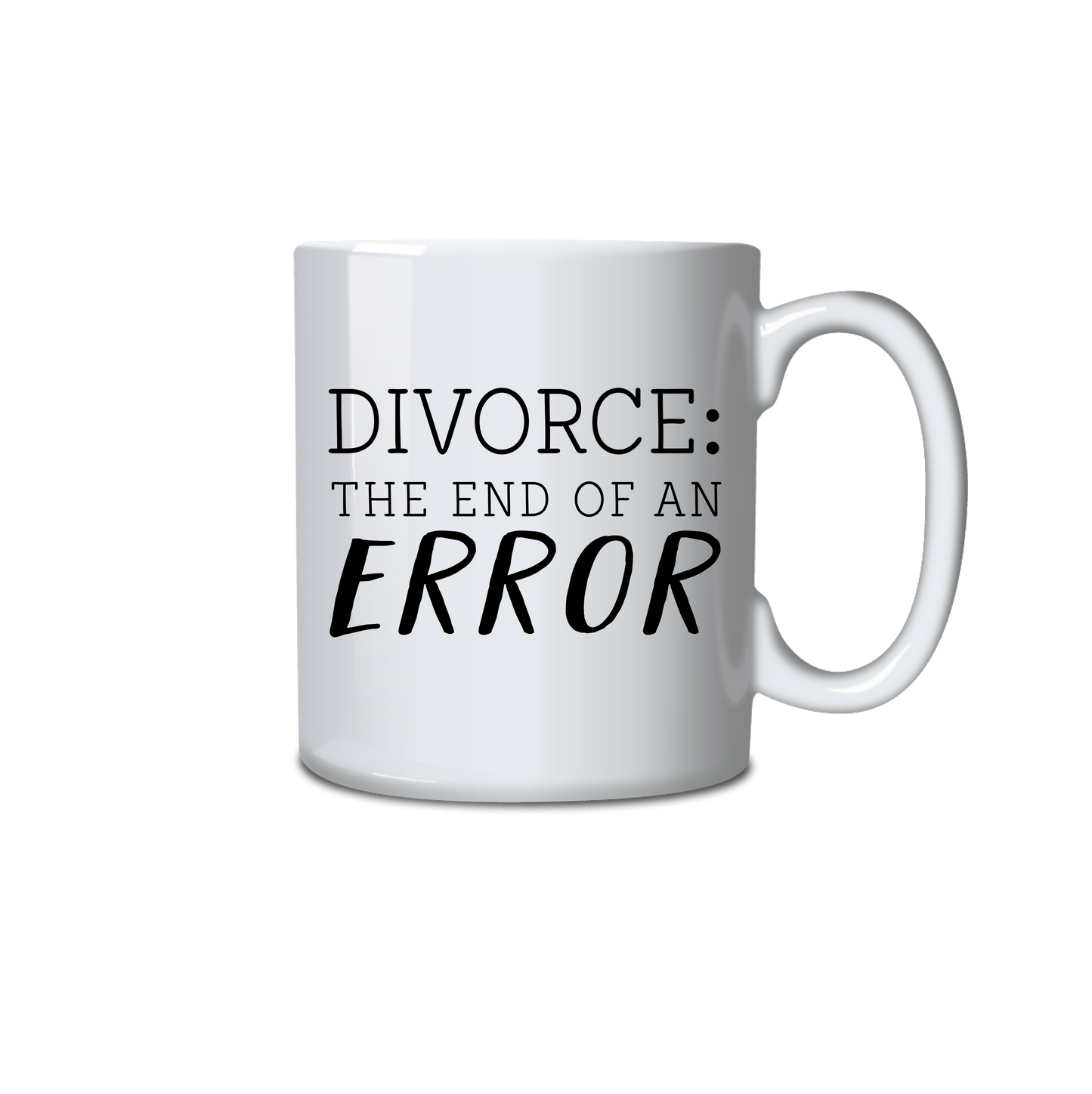 Divorce - the end of an error