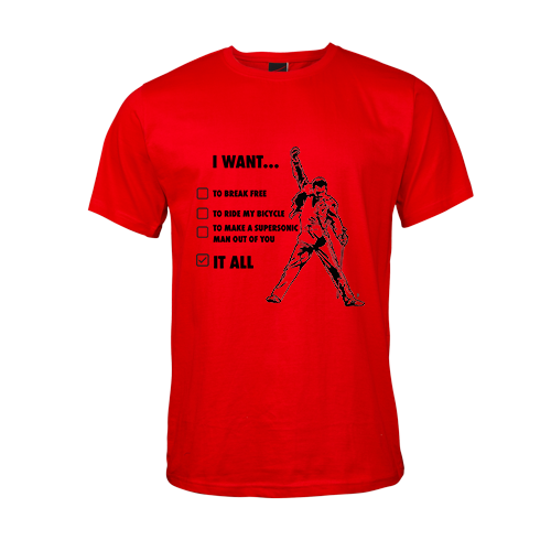 Freddy Mercury Queen I want it all
