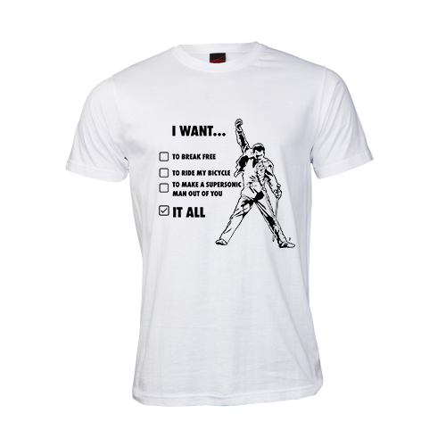 Freddy Mercury Queen I want it all