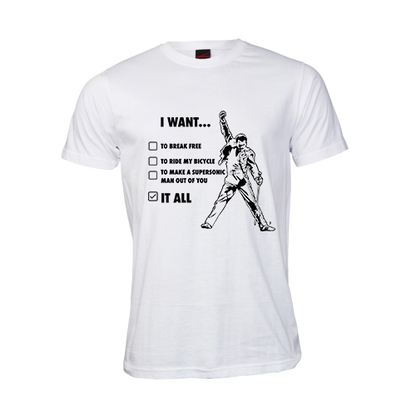 Freddy Mercury Queen I want it all