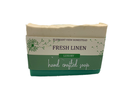 Fresh Linen (Luxury) Handmade soap