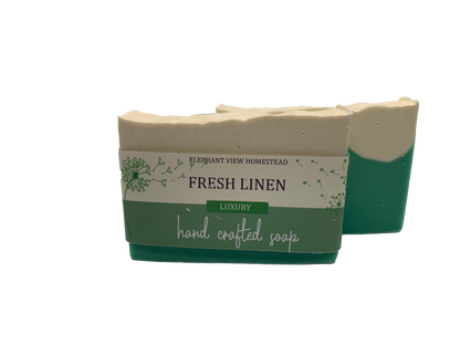 Fresh Linen (Luxury) Handmade soap
