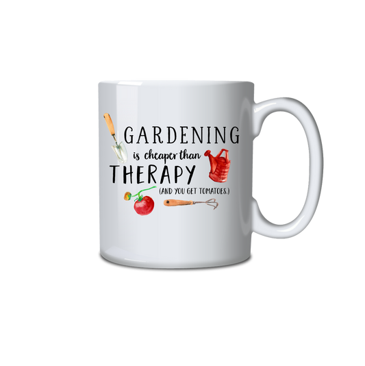 Gardening is cheaper than therapy