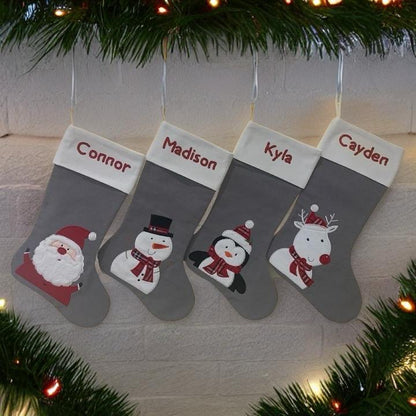 Christmas Stocking - Christmas Characters