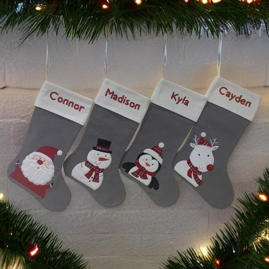 Christmas Stocking - Christmas Characters
