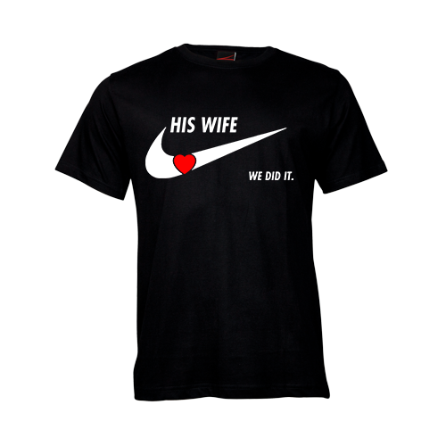 We did it - His Wife
