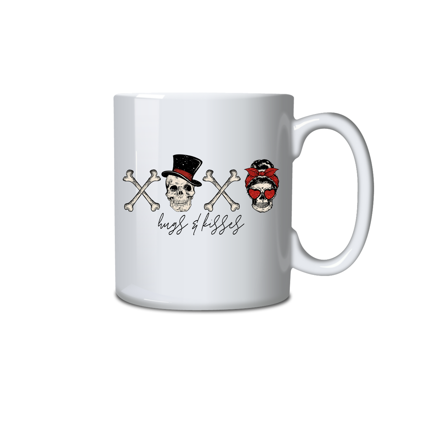 Hugs & Kisses Skeleton