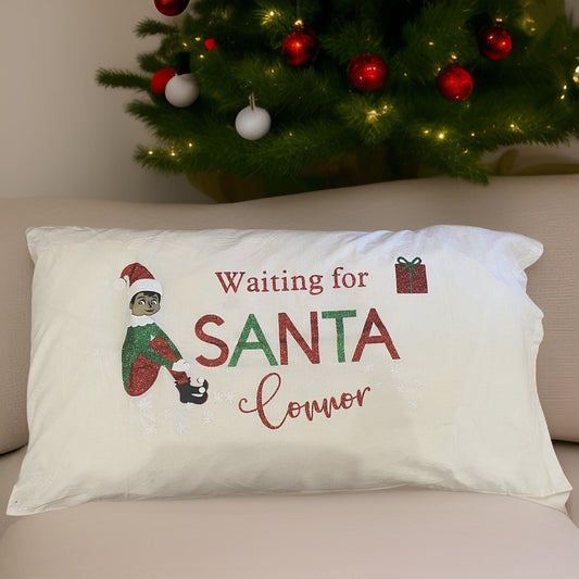 Waiting for Santa Pillowcase