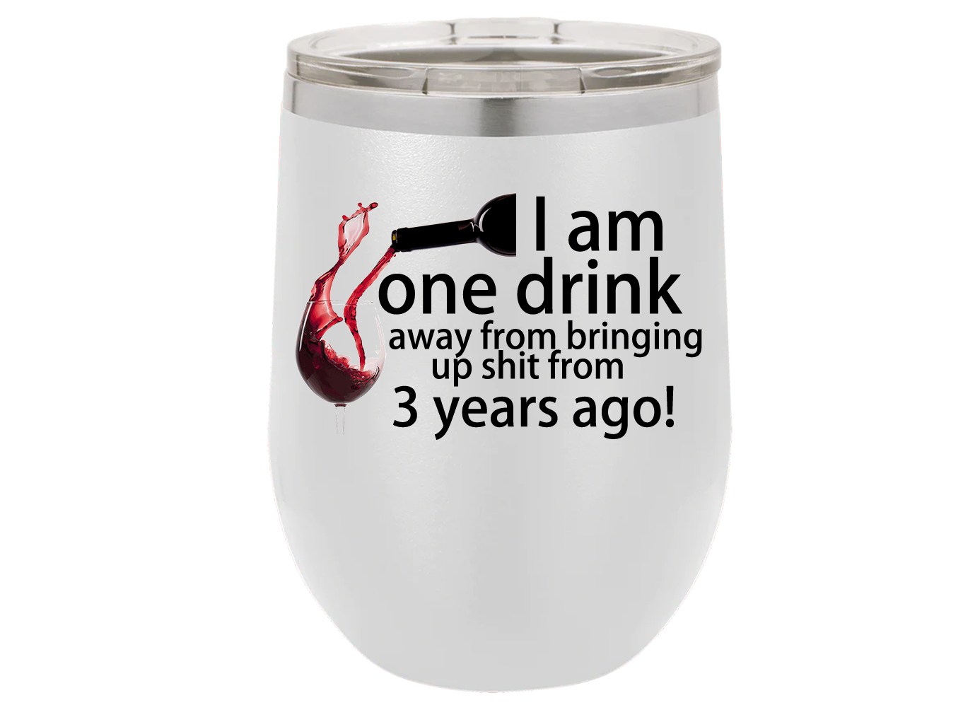 I am one drink away from bringing up shit from 3 years ago
