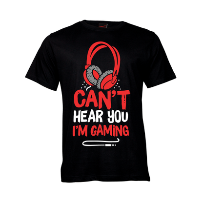 I can't hear you I'm gaming
