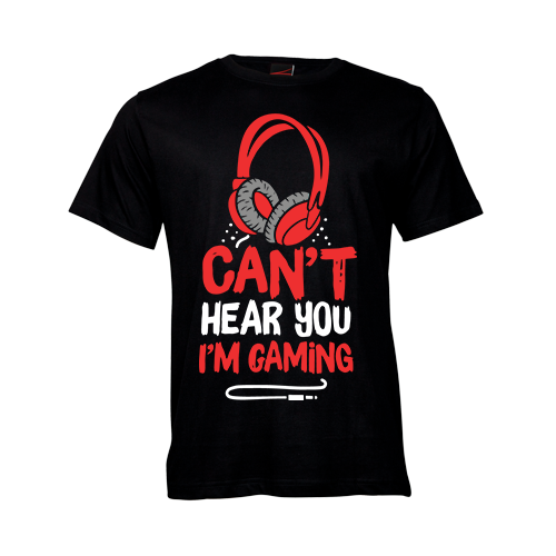 I can't hear you I'm gaming