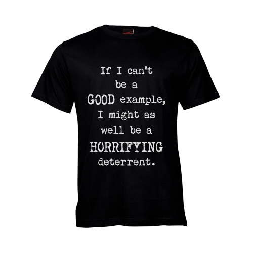 If I Can't be a Good Example