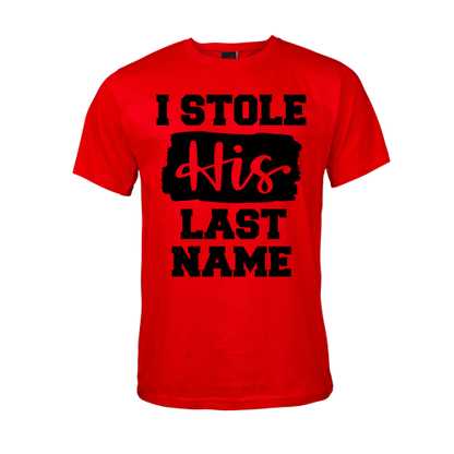 I stole his last name