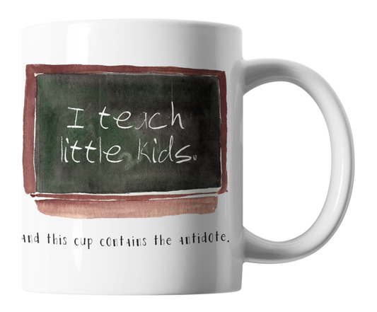 I teach little kids and this cup contains the antidote
