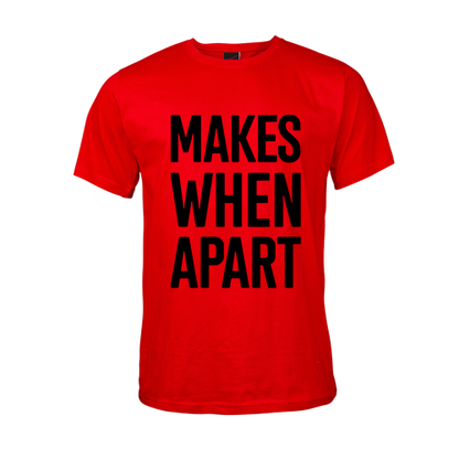 Makes when apart