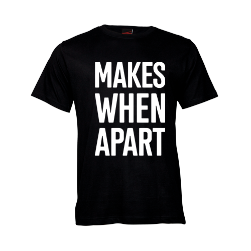 Makes when apart