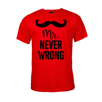 Mr Never Wrong