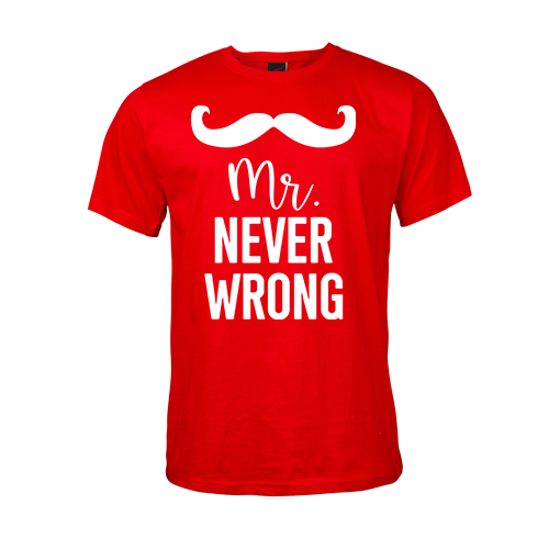 Mr Never Wrong